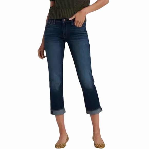Lucky Brand Denim - Lucky Brand Blue 'Sweet Jean Crop' Denim Capri Pants Size 4